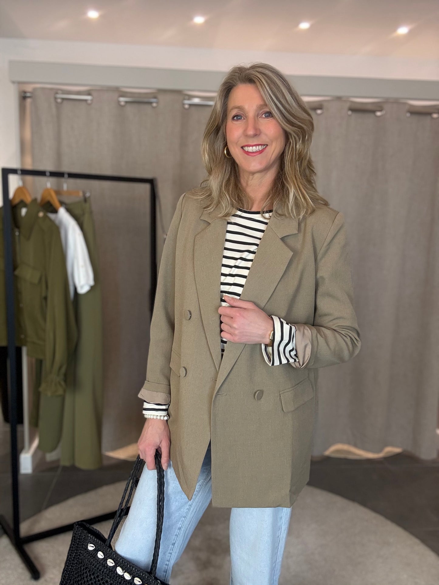 Jubylee blazer Suzanne bruin
