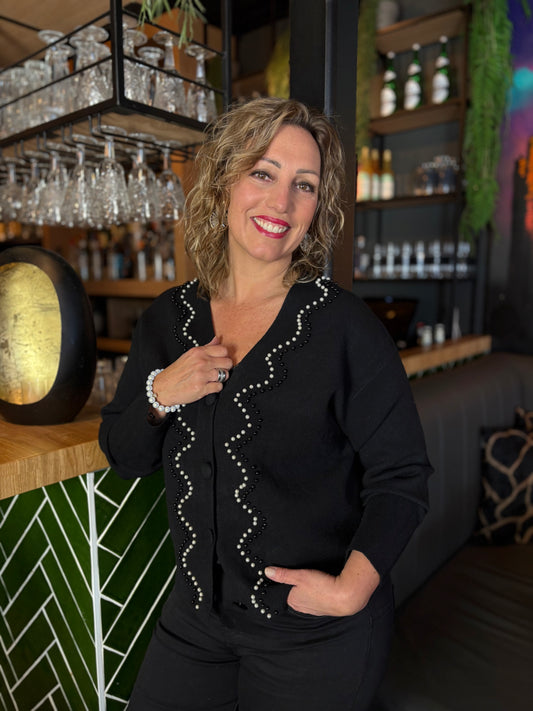 C&S vest Caitlin black