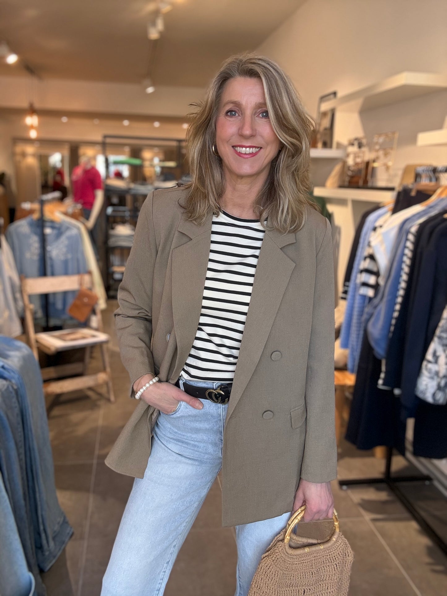 Jubylee blazer Suzanne bruin