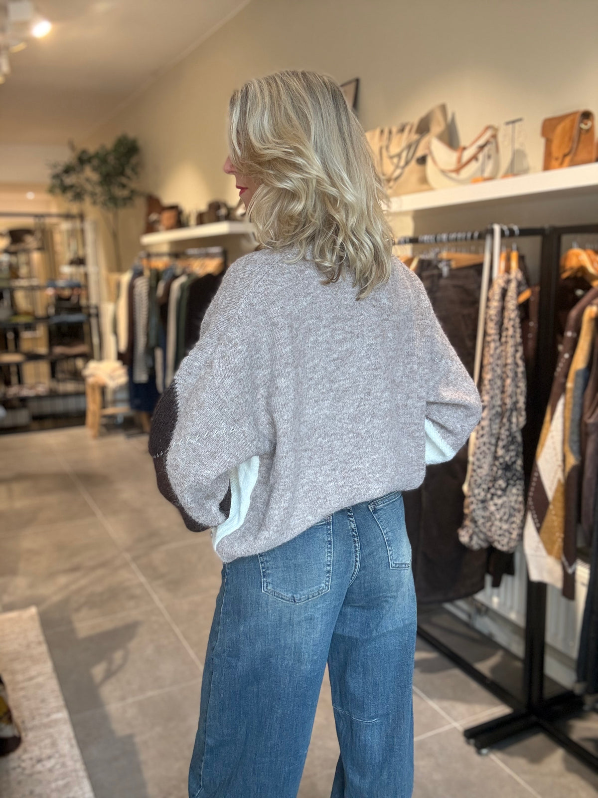 ZB trui Mindy beige