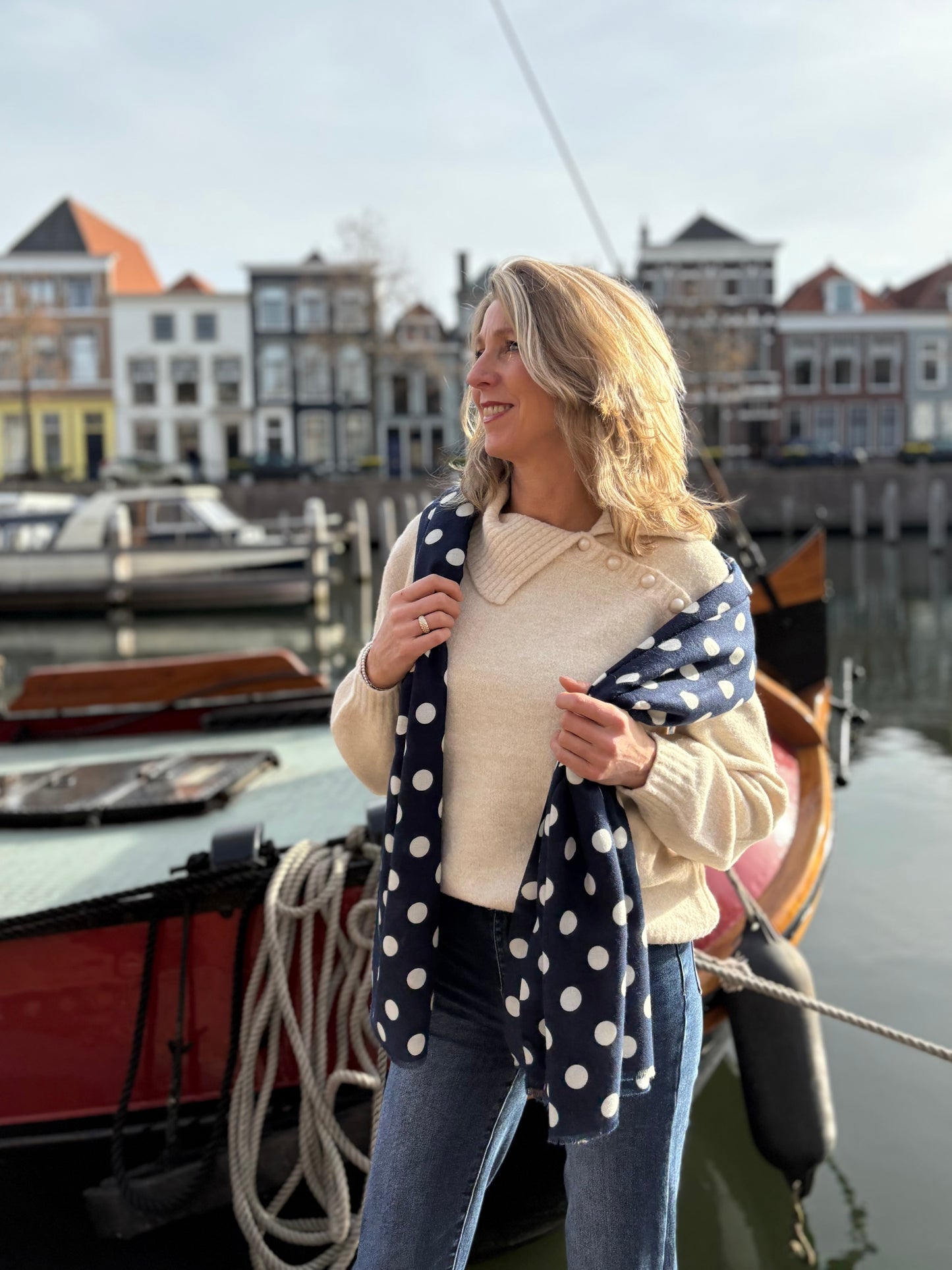 C&S trui Kelsey sand