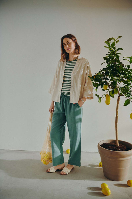 Freequent broek Lava Ankle dark forest