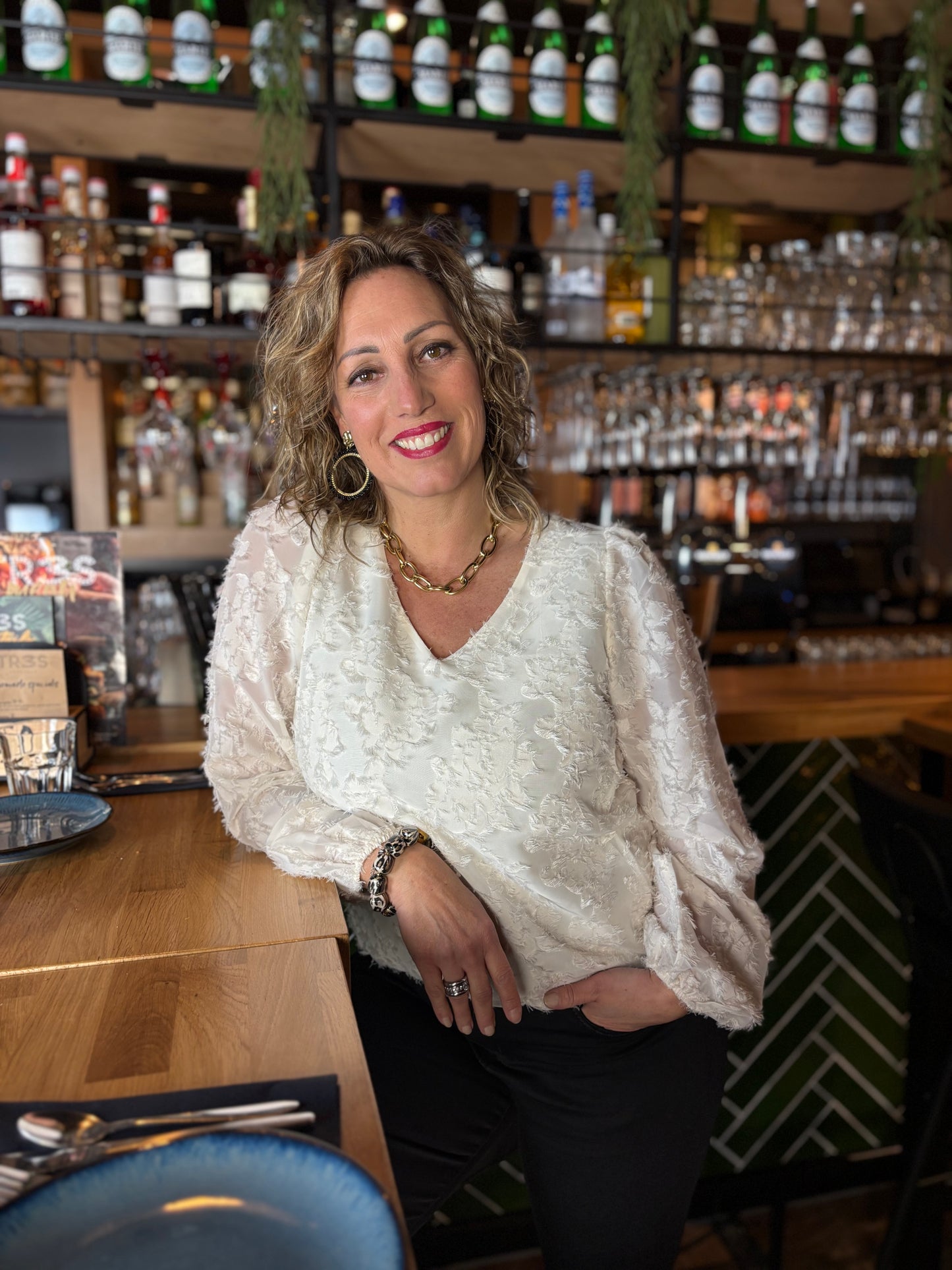 Soyaconcept top Althea 2 ecru