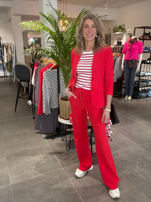 Mi Piace travelpants 202631 bonded red