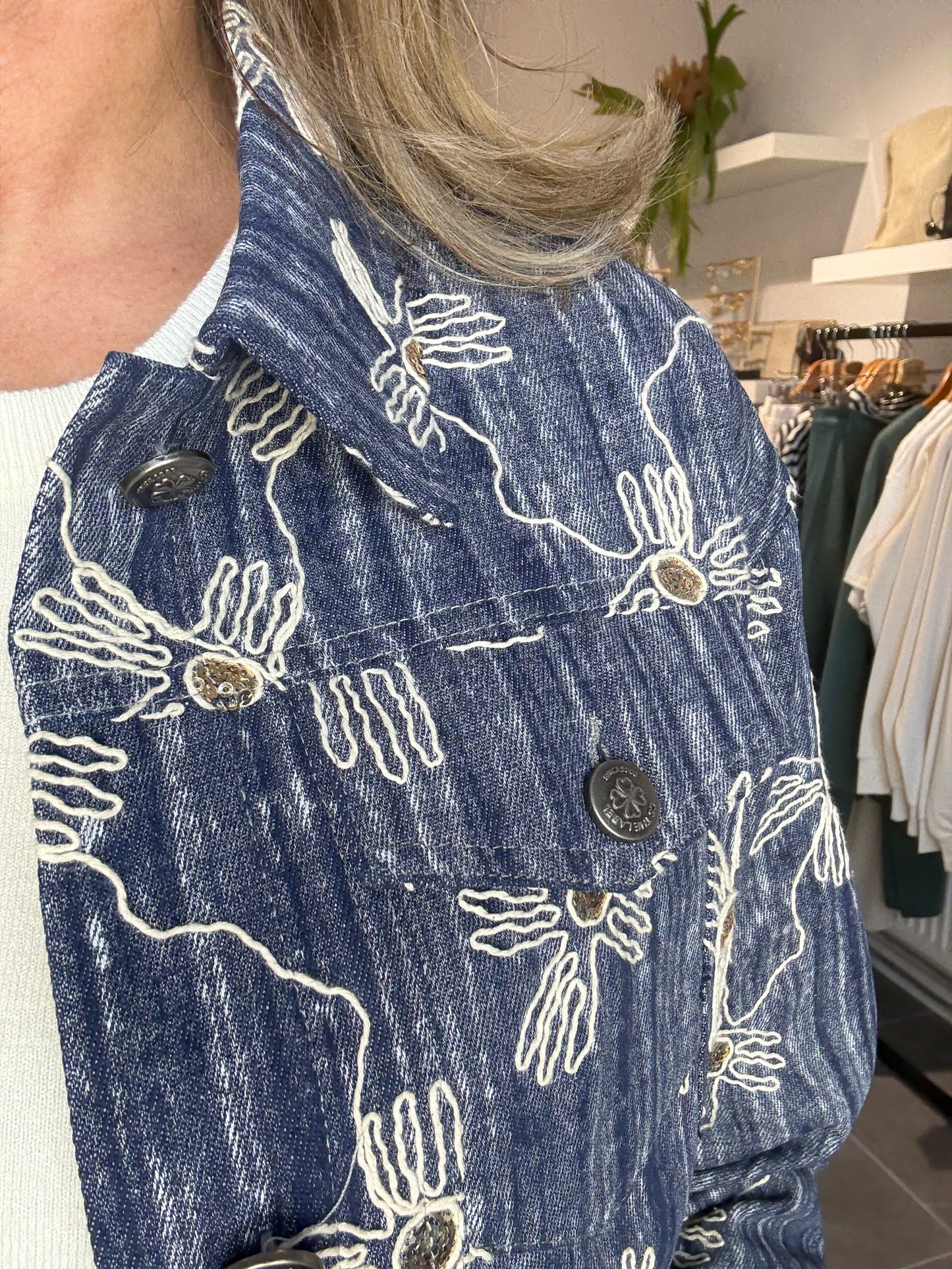 CS jack Juul dark jeans blue