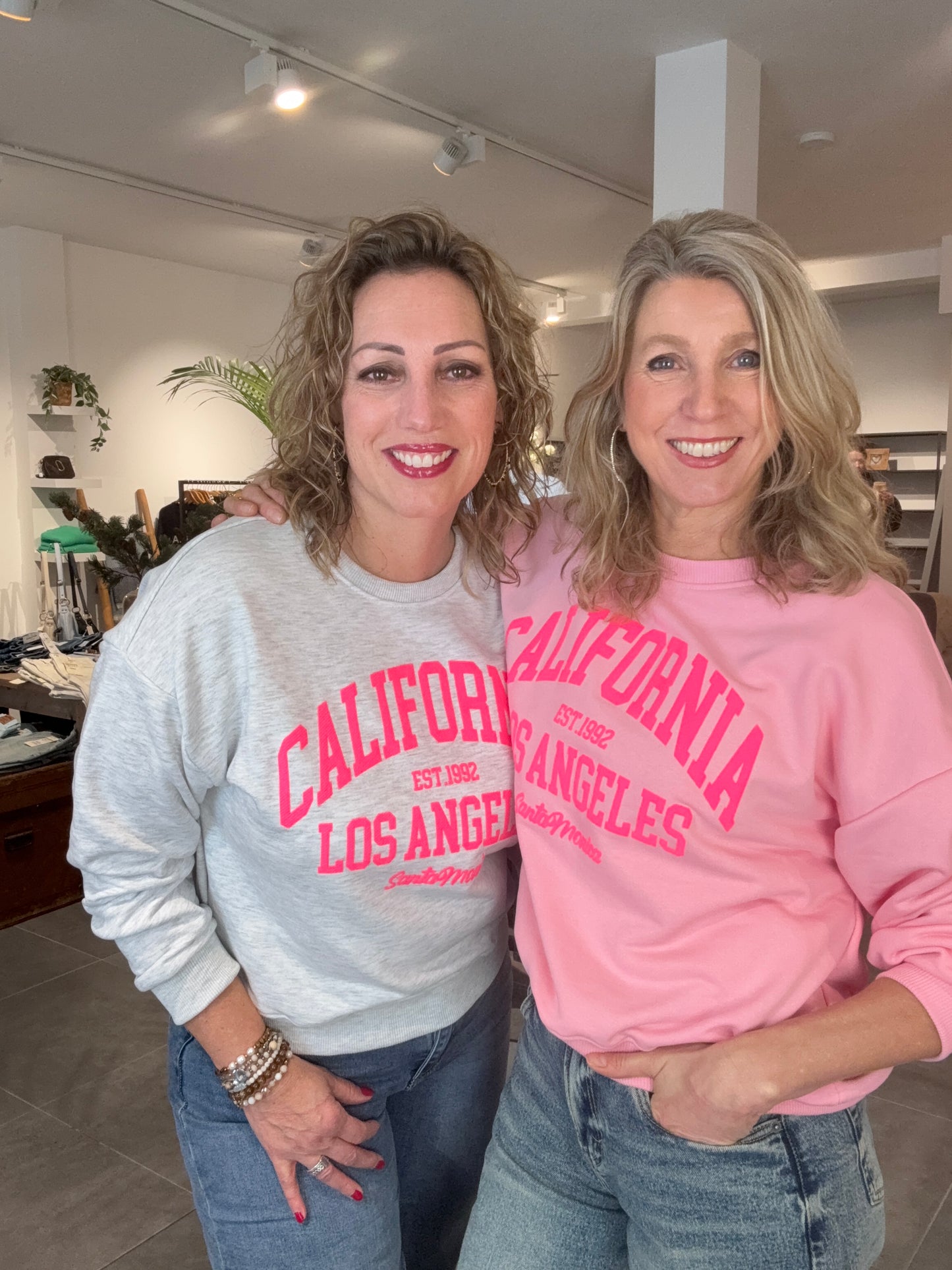 Biba sweater California roze/roze