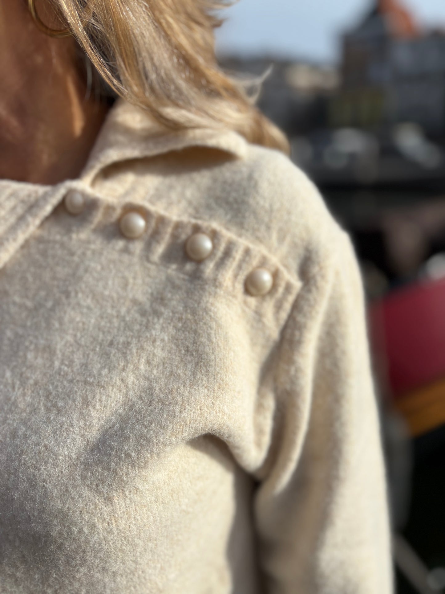 C&S trui Kelsey sand