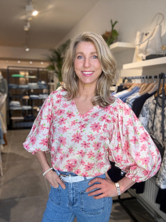 Freequent blouse Jovi blue moonbeam/sweet lilac