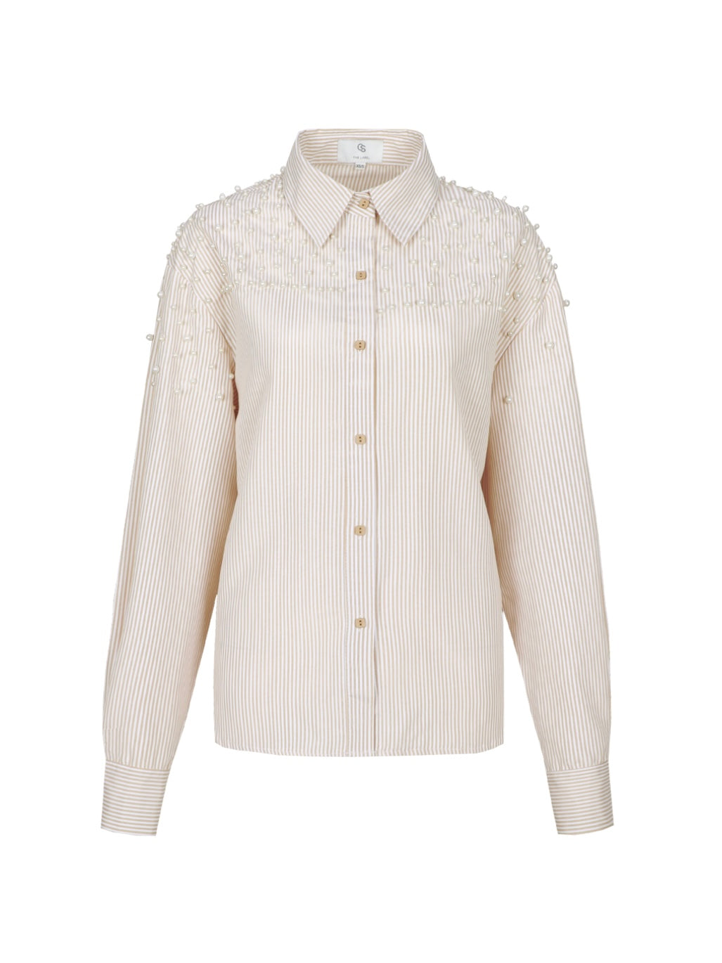 CS The Label blouse Larsy light camel