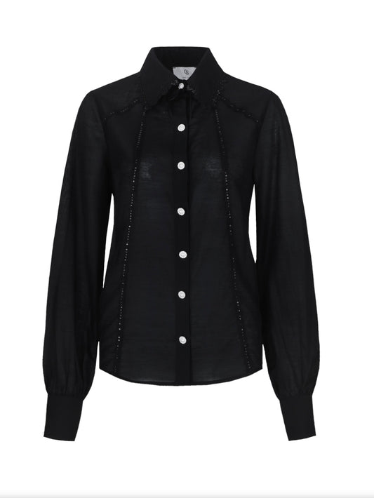 CS The Label blouse Bernou black
