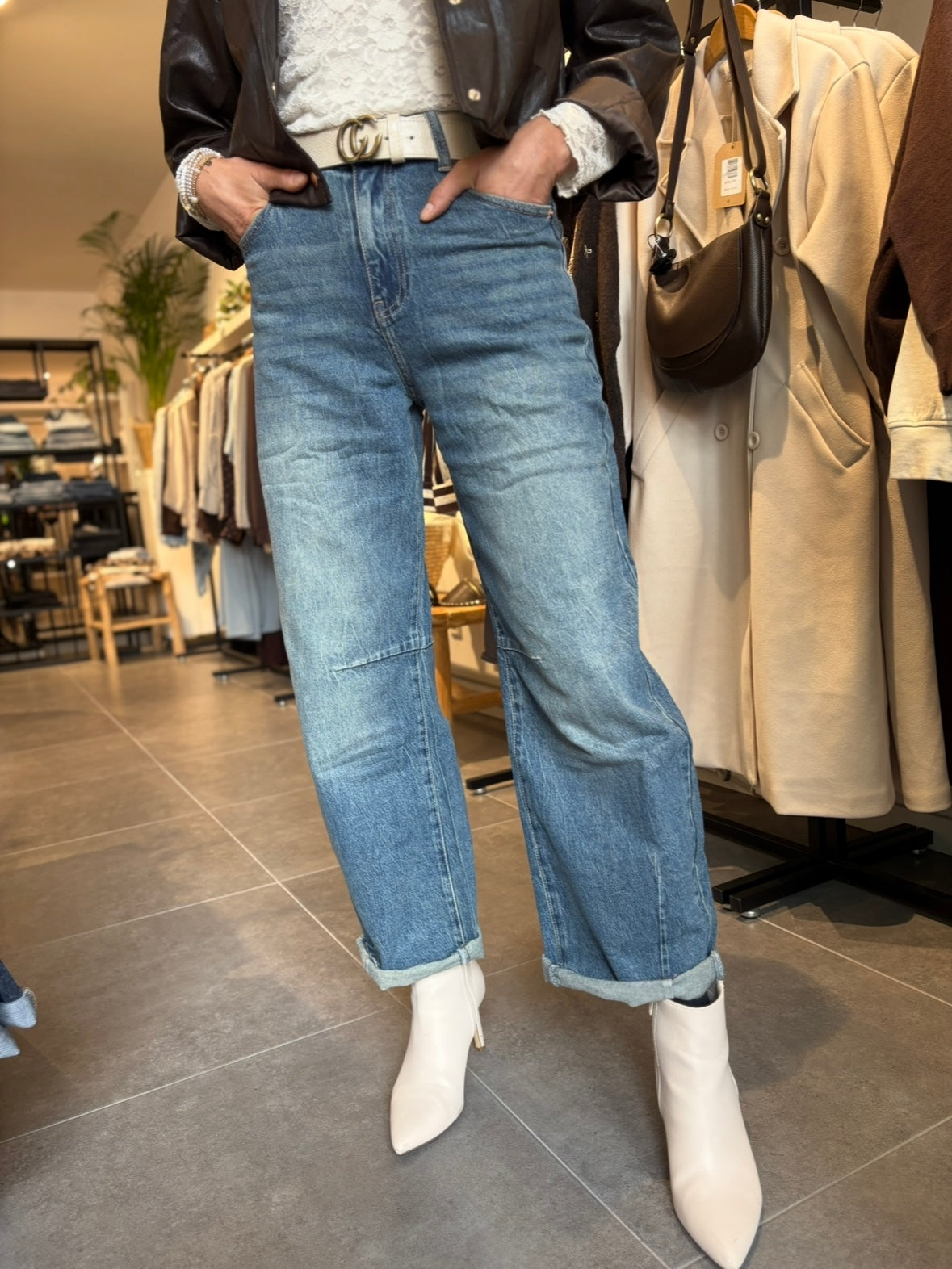 Marivy jeans balloon medium washing