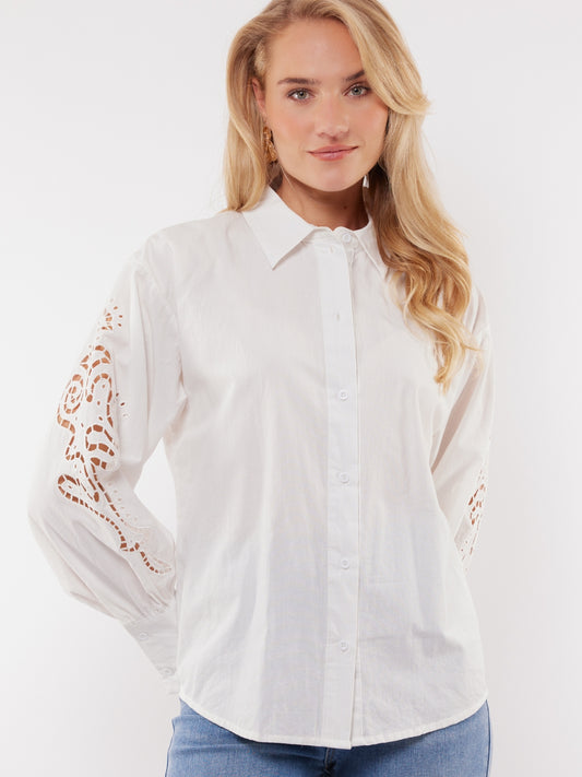 C&S blouse Bryce offwhite