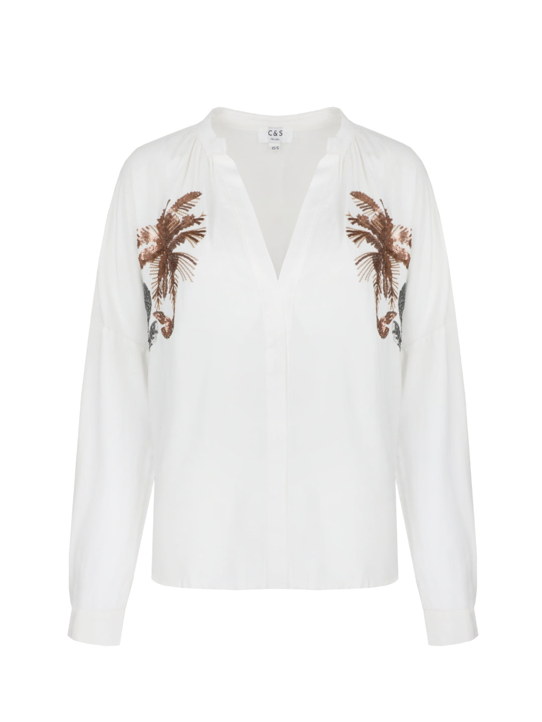 C&S blouse Millie offwhite