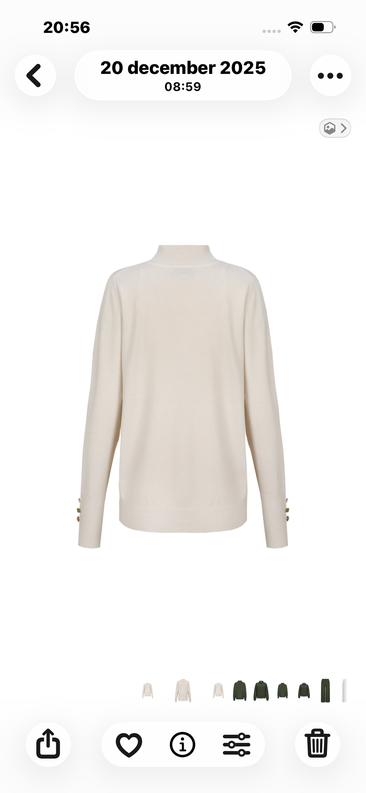 CS The Label trui Ambra sand