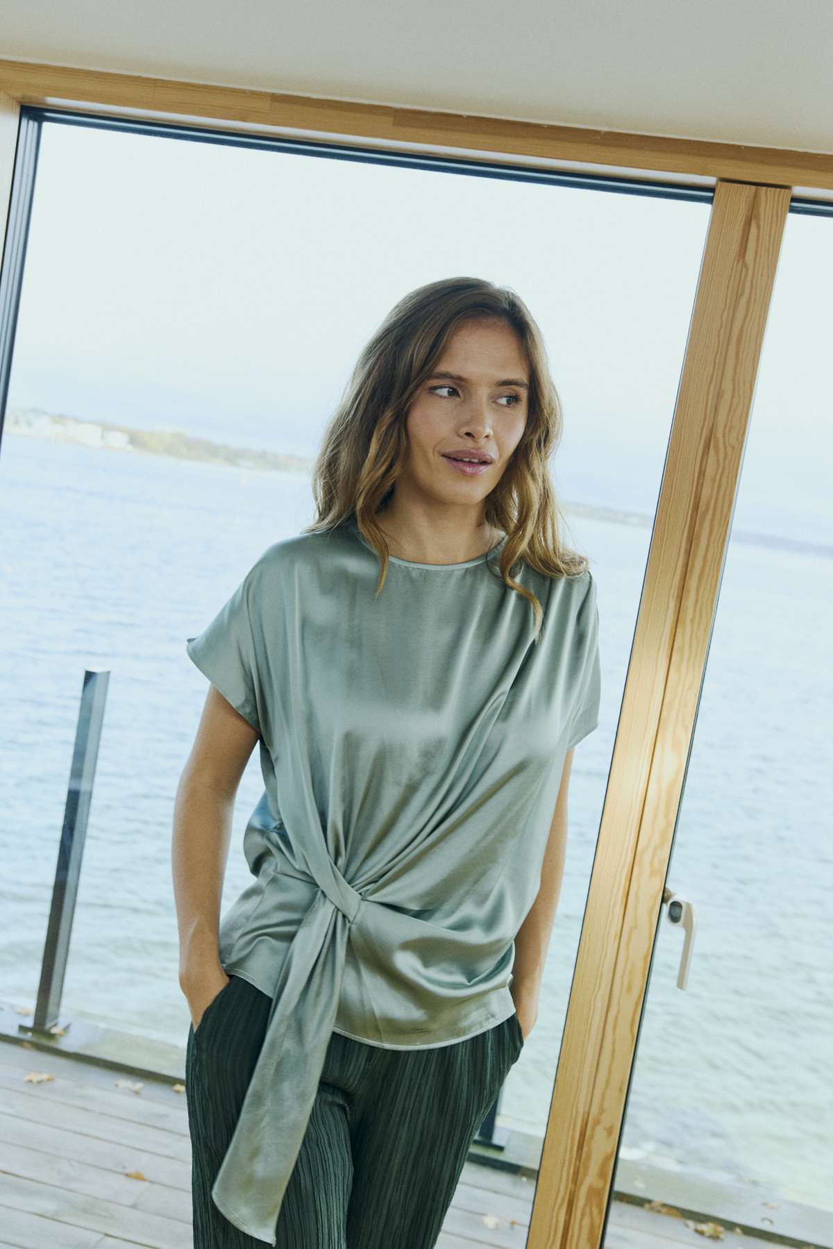 Freequent top Dova iceberg green