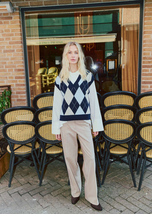 Freequent broek Isadora simply taupe