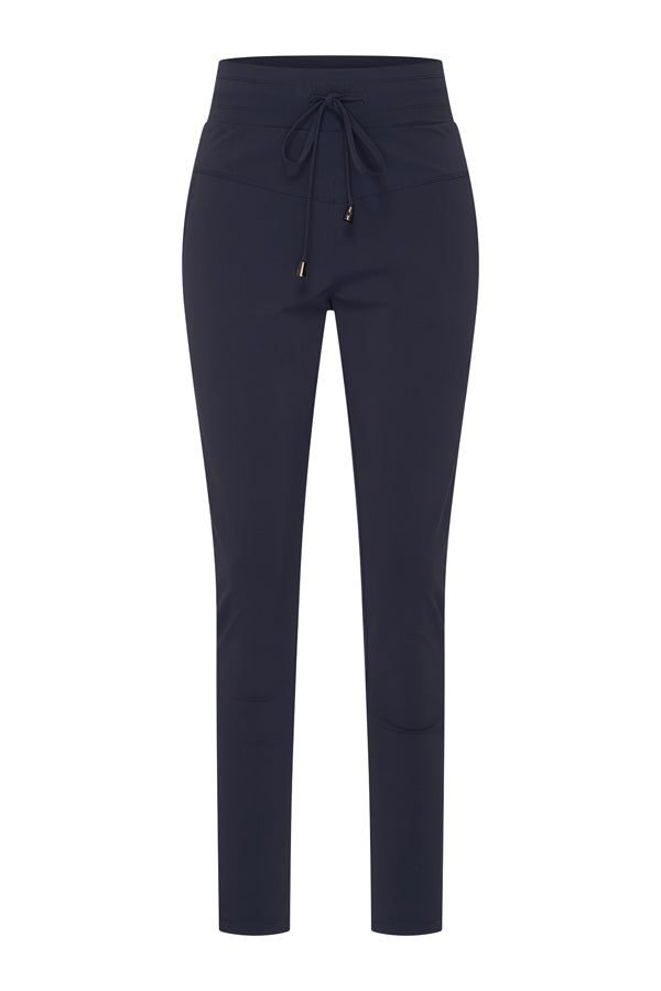 Travelpants in donkerblauw van Mi Piace