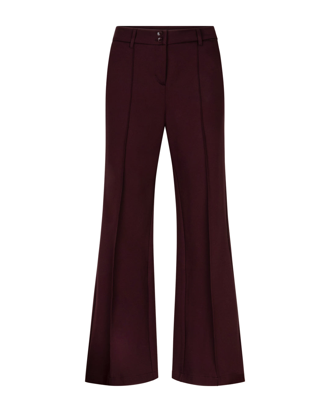 Red Button broek Brielle punta burgundy
