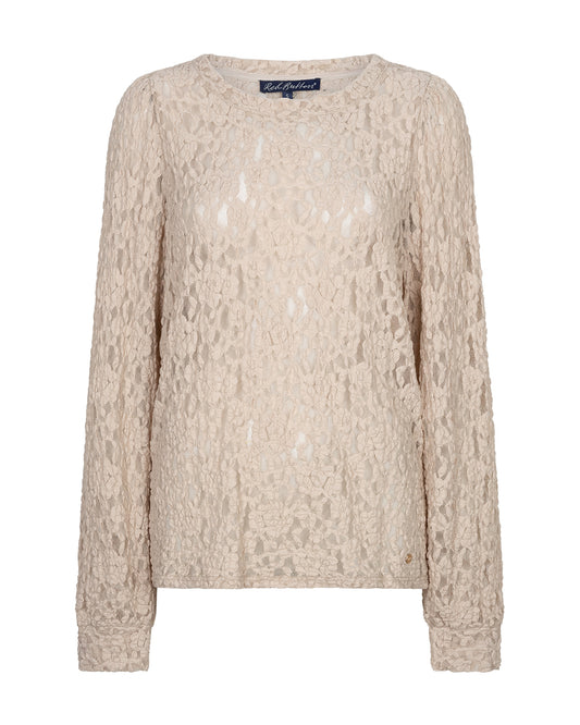Red Button Top Lace stone