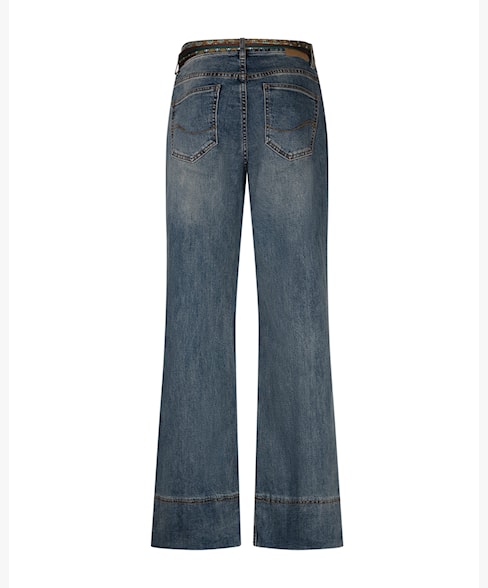 Red Button jeans Brielle vintage scarf