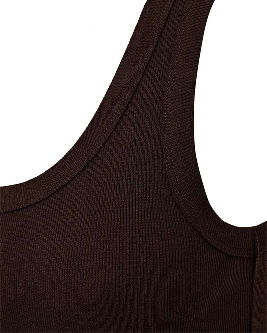 Freequent singlet Hi coffee bean