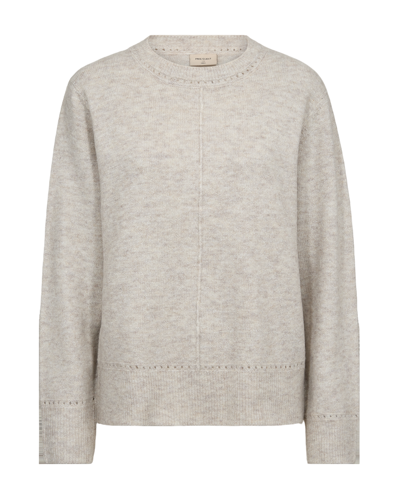 Freequent trui Olina moonbeam/silver