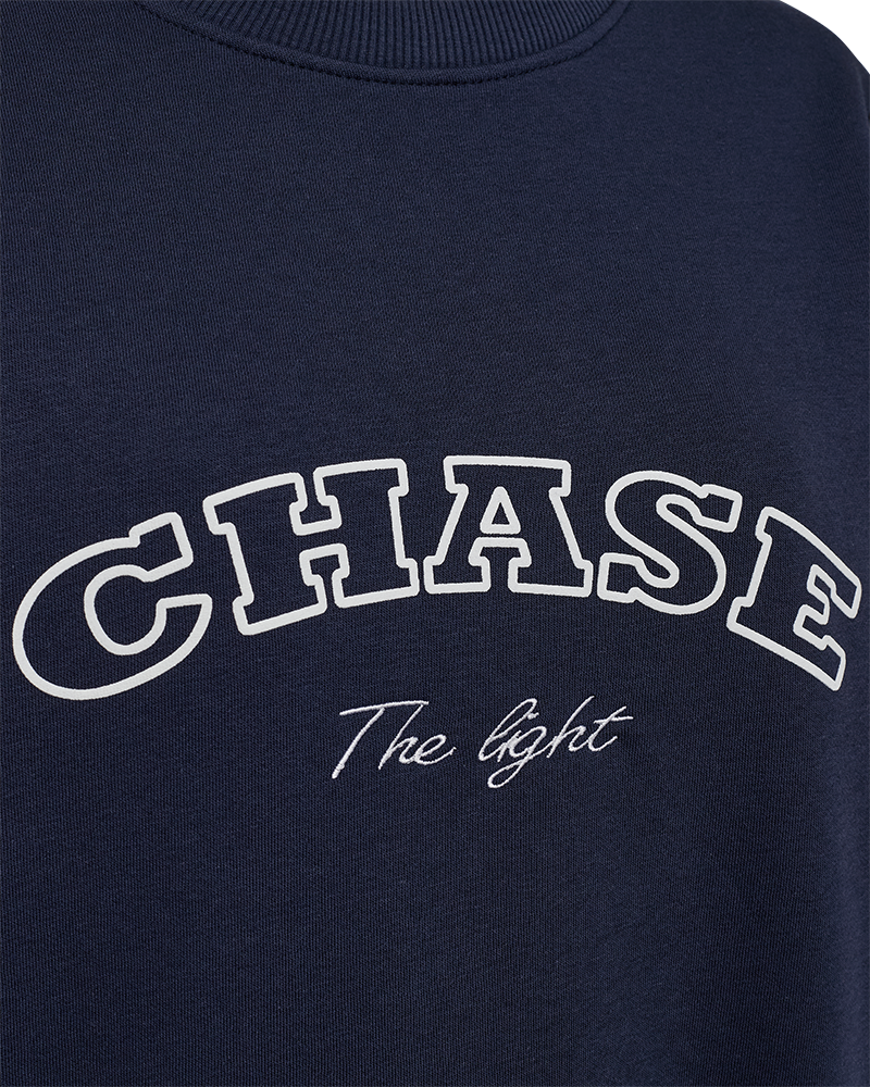 Freequent sweater Kamela navy blazer/star offwhite