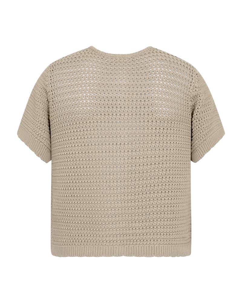 Freequent vest Toto silver mink