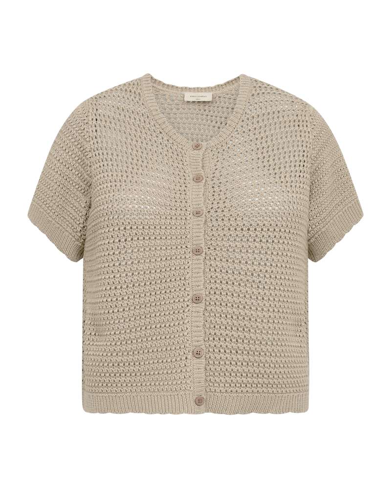 Freequent vest Toto silver mink