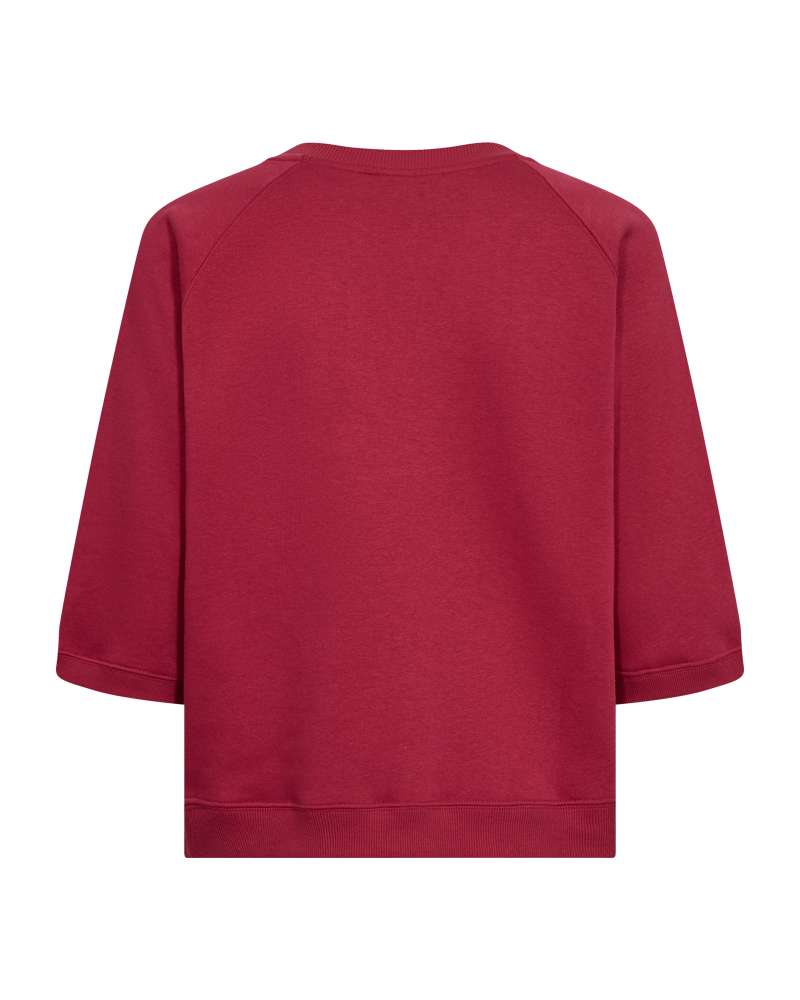 Freequent sweater Kamela red bud/pale mauve