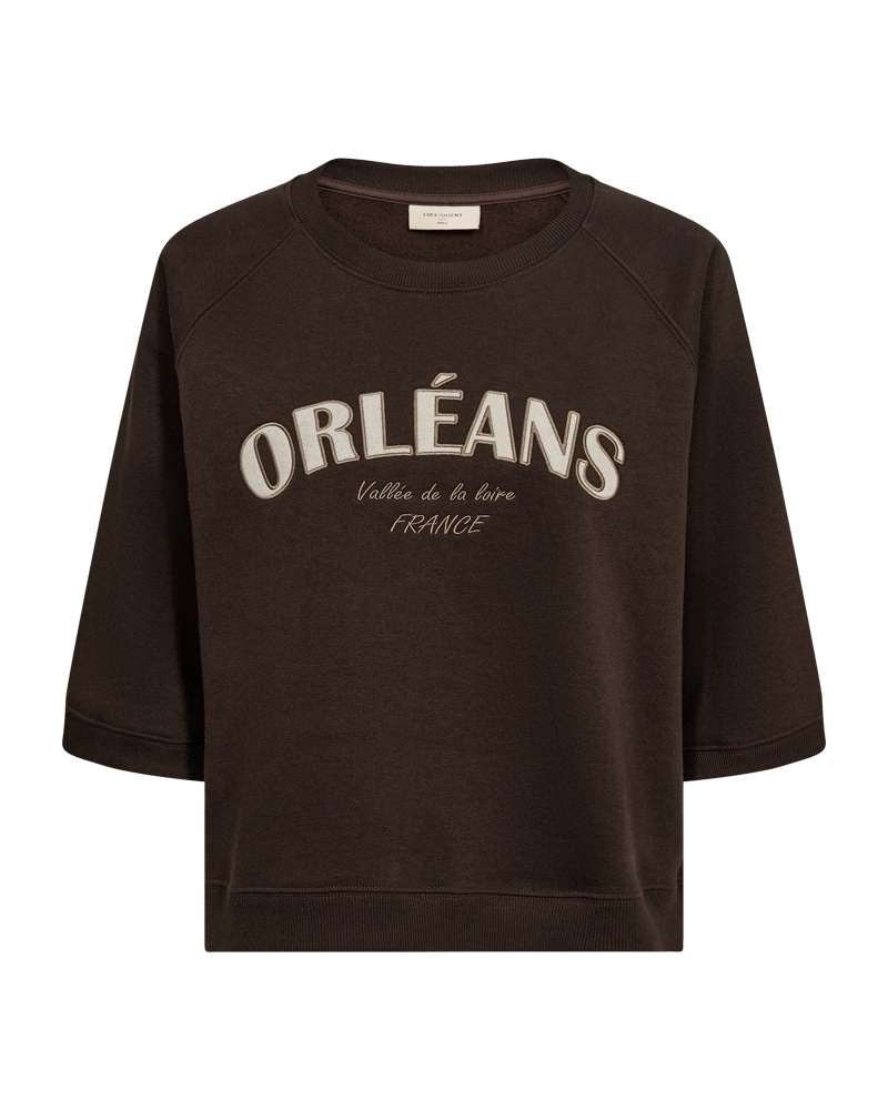 Freequent sweater Kamela mole/moonbeam