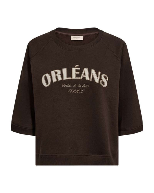 Freequent sweater Kamela mole/moonbeam