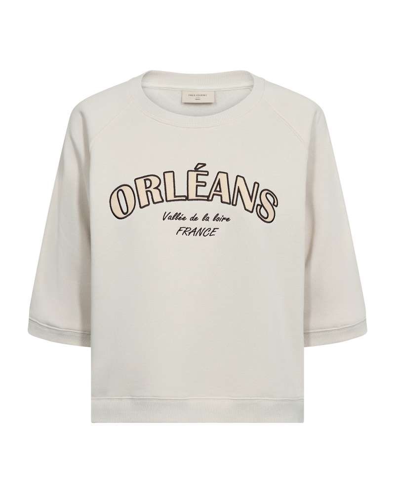 Freequent sweater Kamela moonbeam/boulder