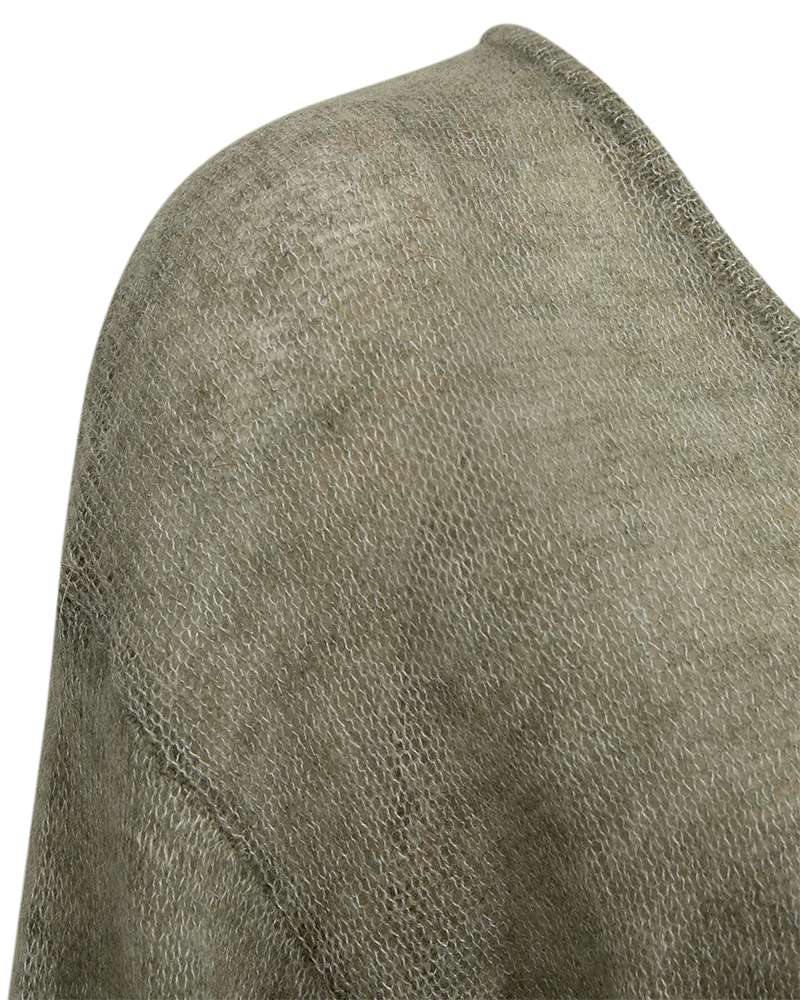 Freequent trui Dido iceberg green melange