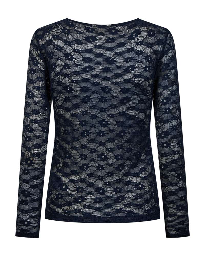 Freequent top Ibena navy blazer
