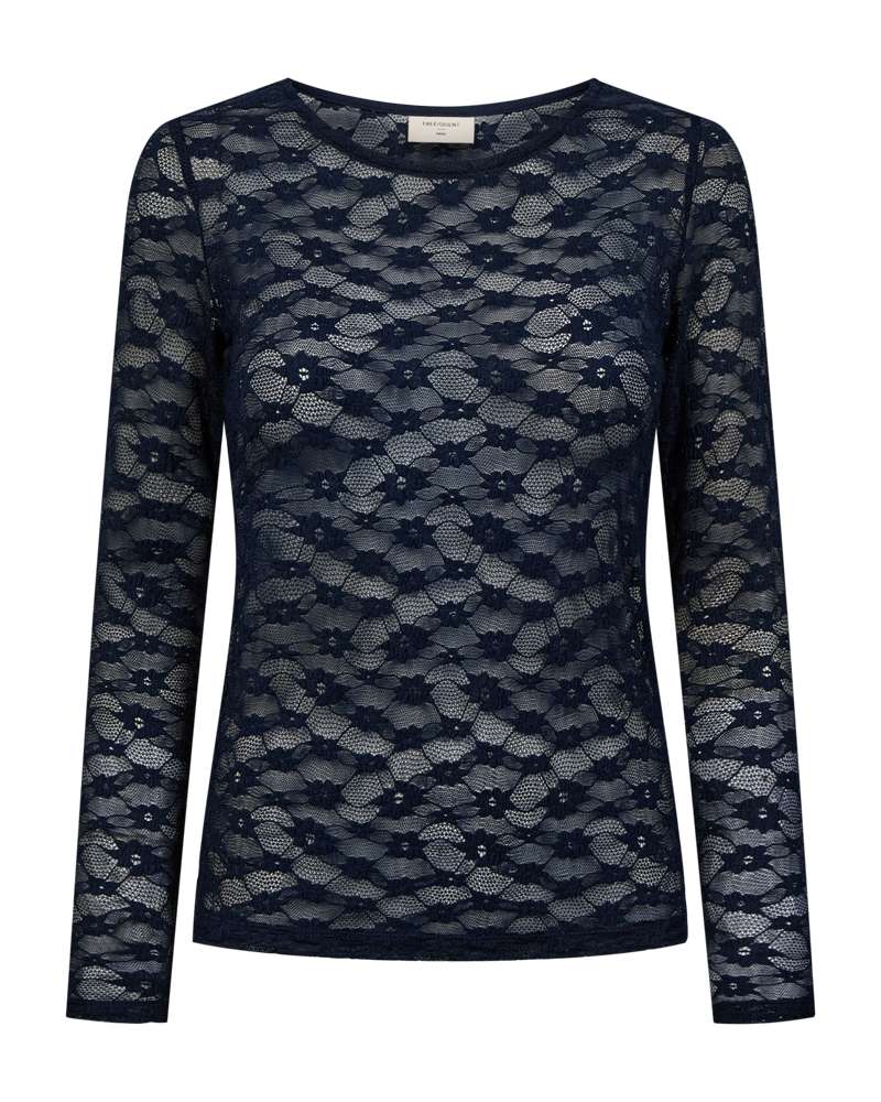 Freequent top Ibena navy blazer