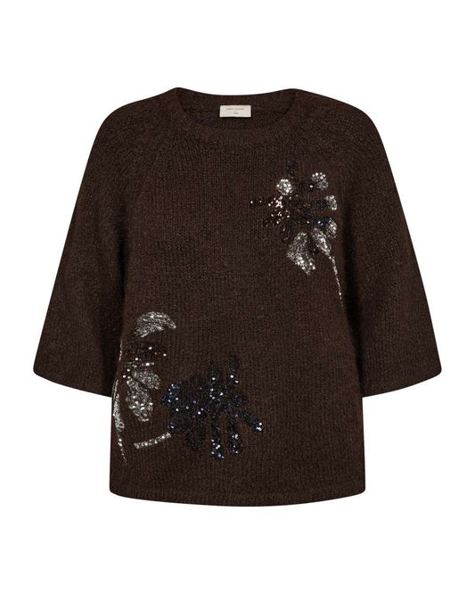 Freequent trui Krela mole/silver