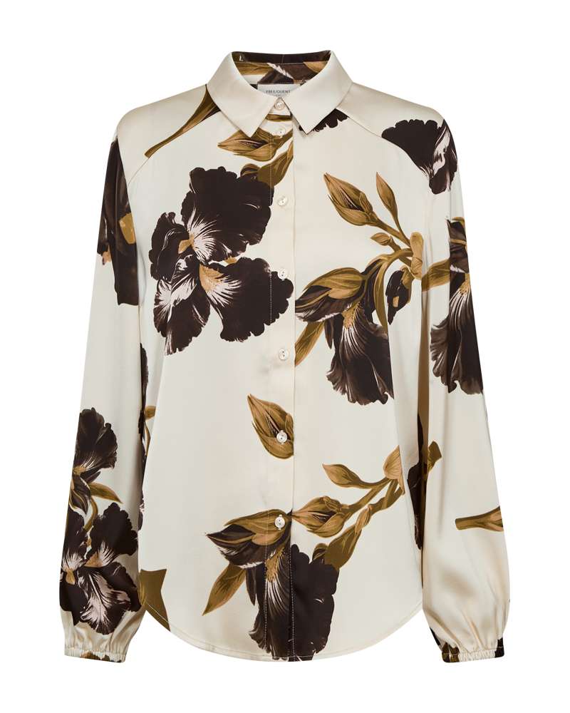 Freequent blouse Zila moonbeam/mole