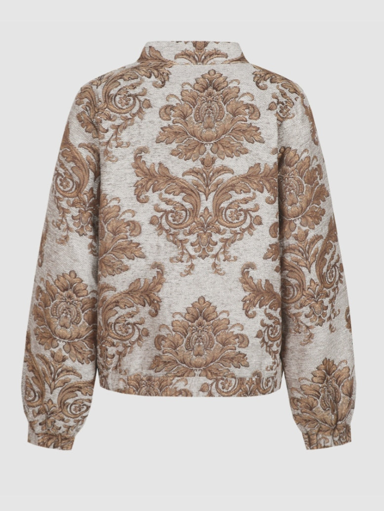 CS The Label bomberjas Jetty sand/color mix