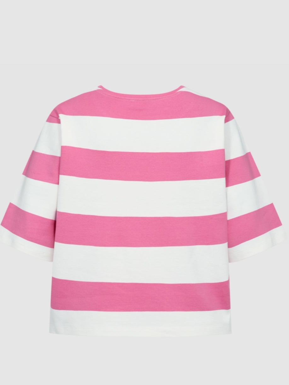 Freequent T-shirt Amila start offwhite/wild orchid