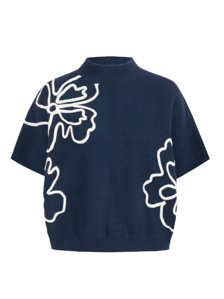 C&S spencer Violette midnight blue/sand