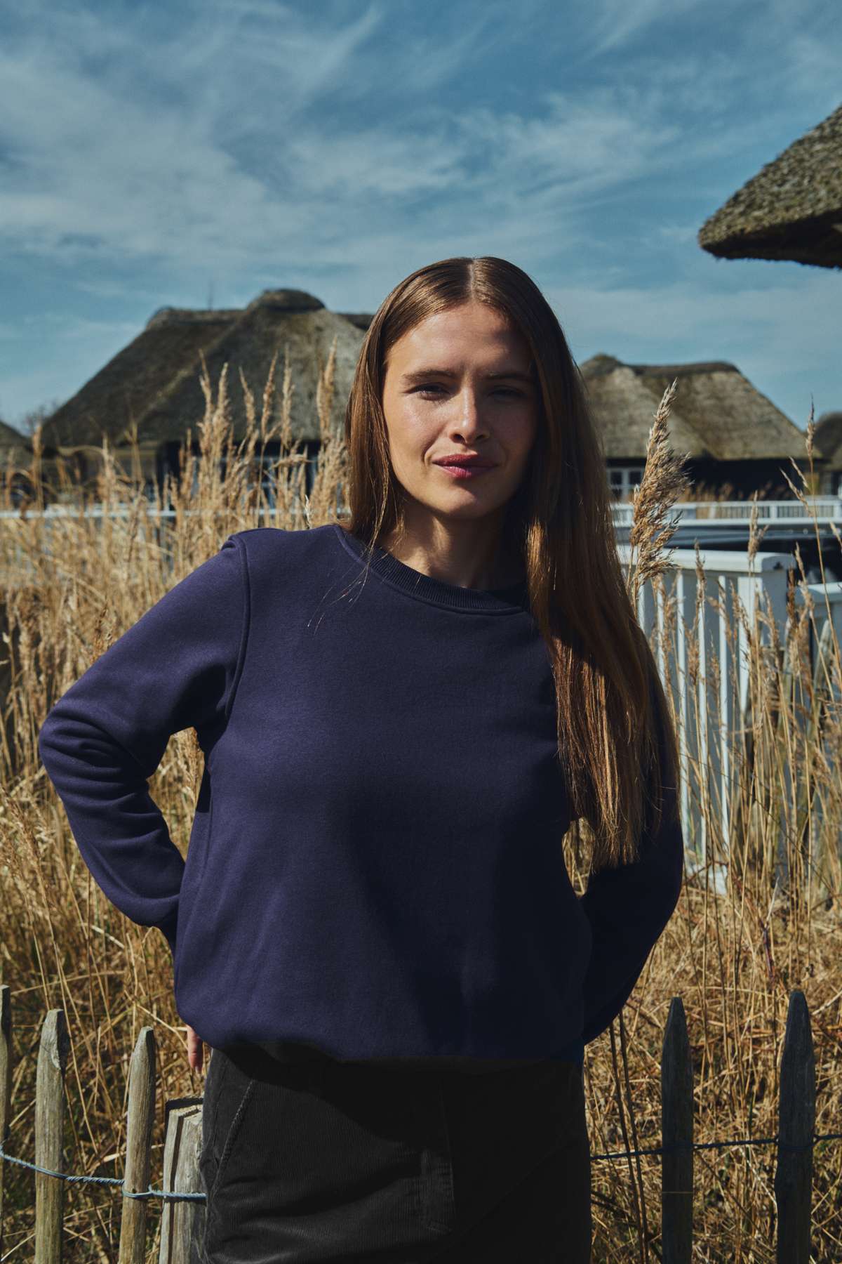 Freequent sweater Kamela nightshade