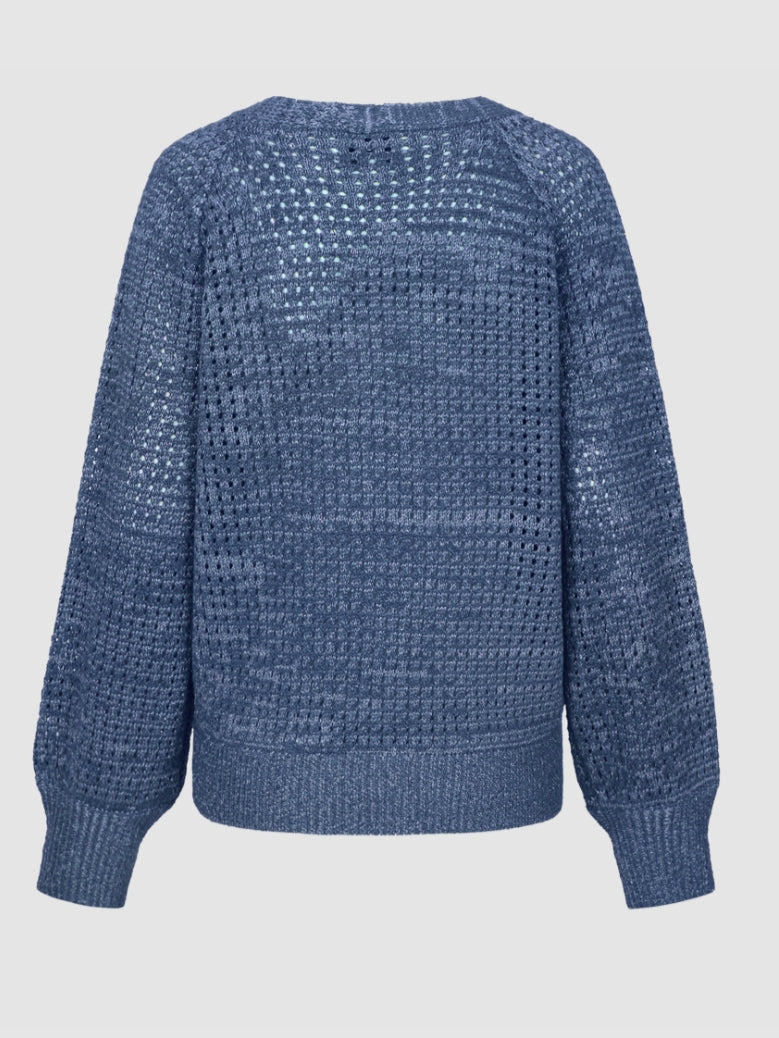 C&S vest Kennedy light jeans blue