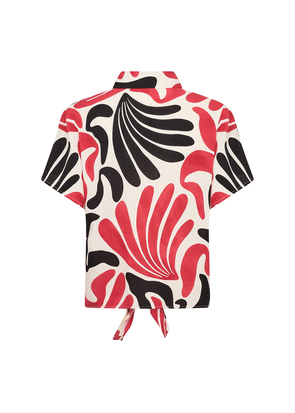 Soyaconcept blouse Feldi 1 zwart/rood