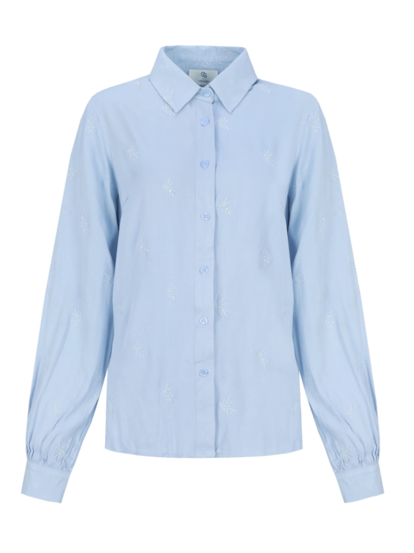 C&S blouse Linde blue mist