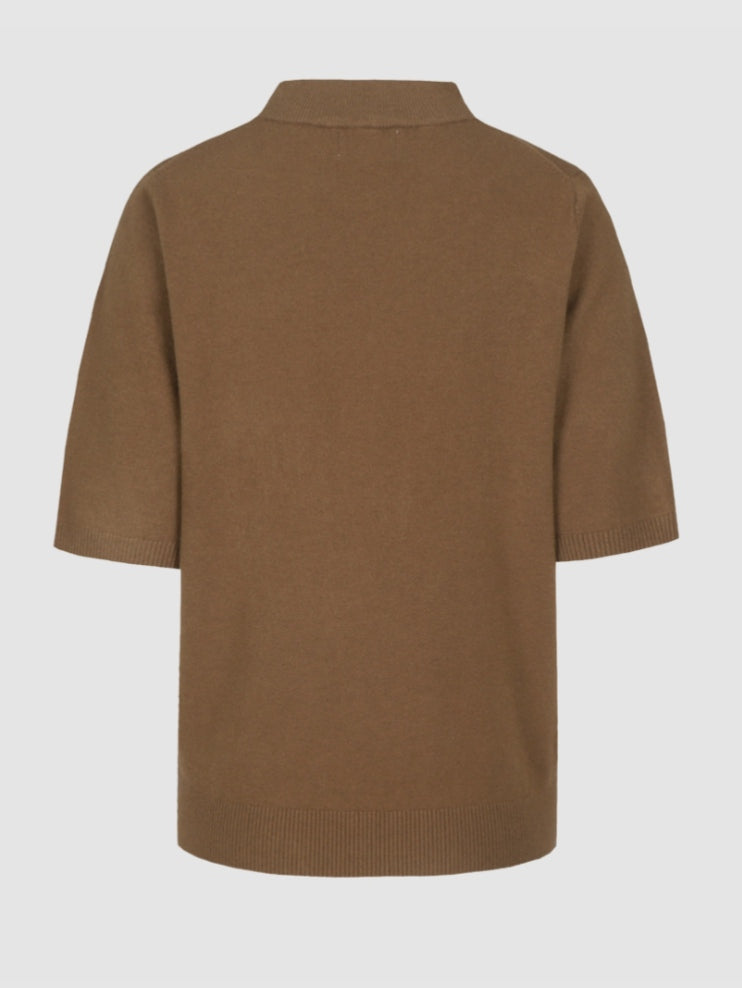 CS The Label trui Adna dark walnut