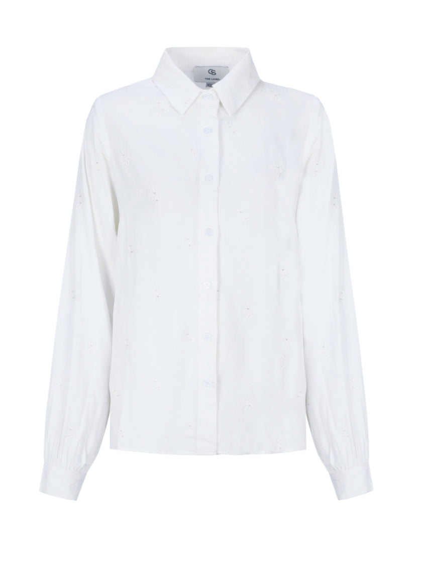 C&S blouse Linde offwhite