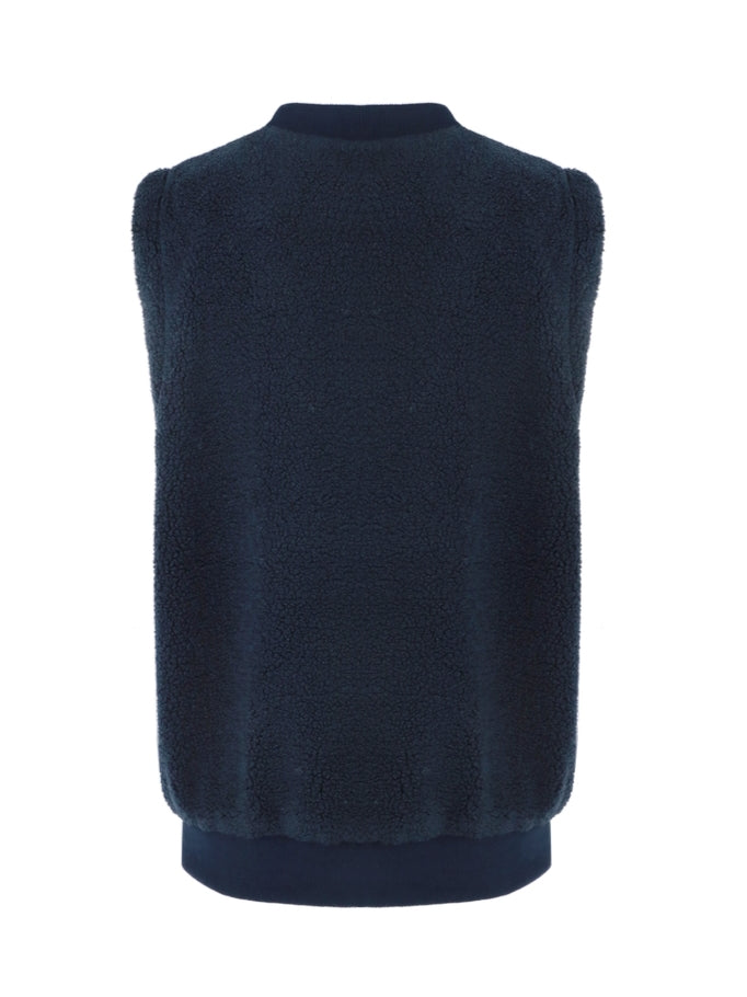 C&S gilet Giselle midnight blue