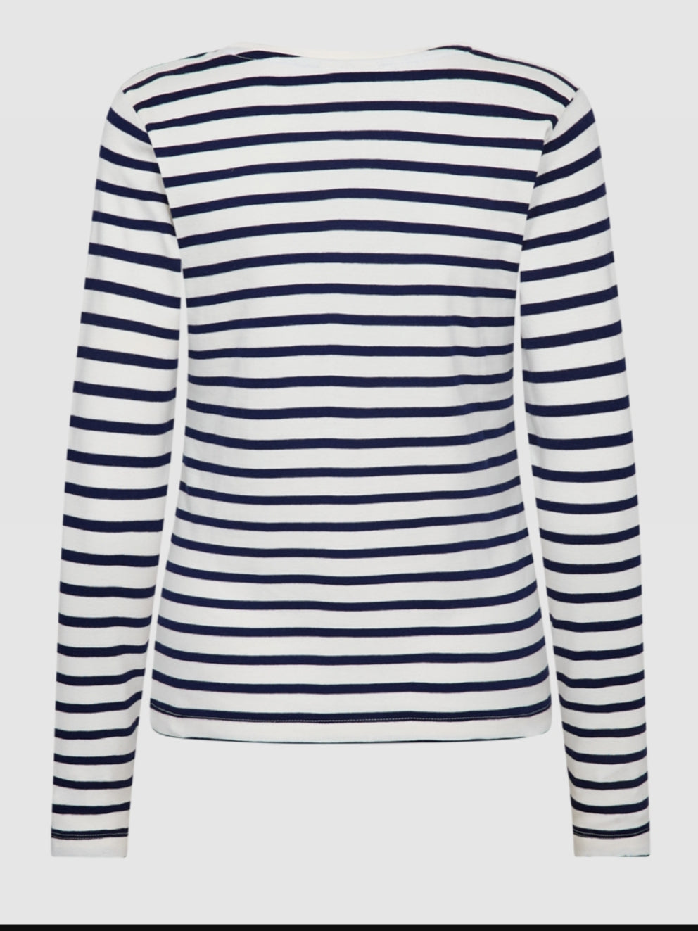 Freequent longsleeve Famila offwhite/navy blazer