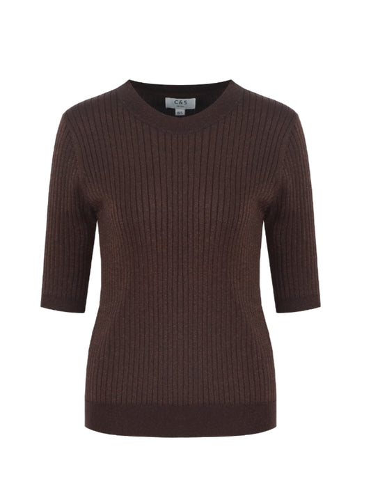 C&S trui Anne dark chocolate